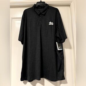 Nike Golf Polo Charcoal Gray 2XL NWT